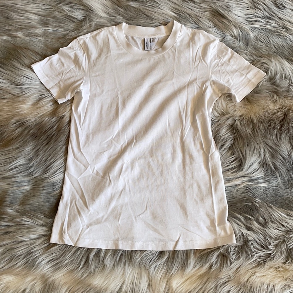 Barely worn & Other Stories fitted white tee